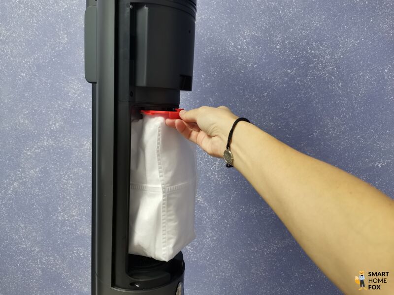 Deerma T50W Station пылесборник на станции самоочистки